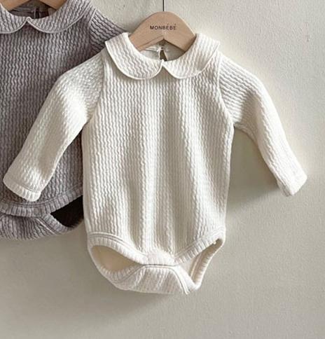 Soft Solid Ribbed Onesie