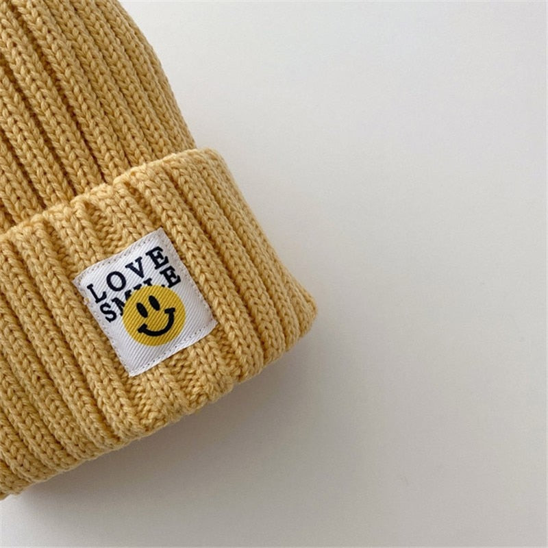 'Love Smile' Warm Knitted Beanie