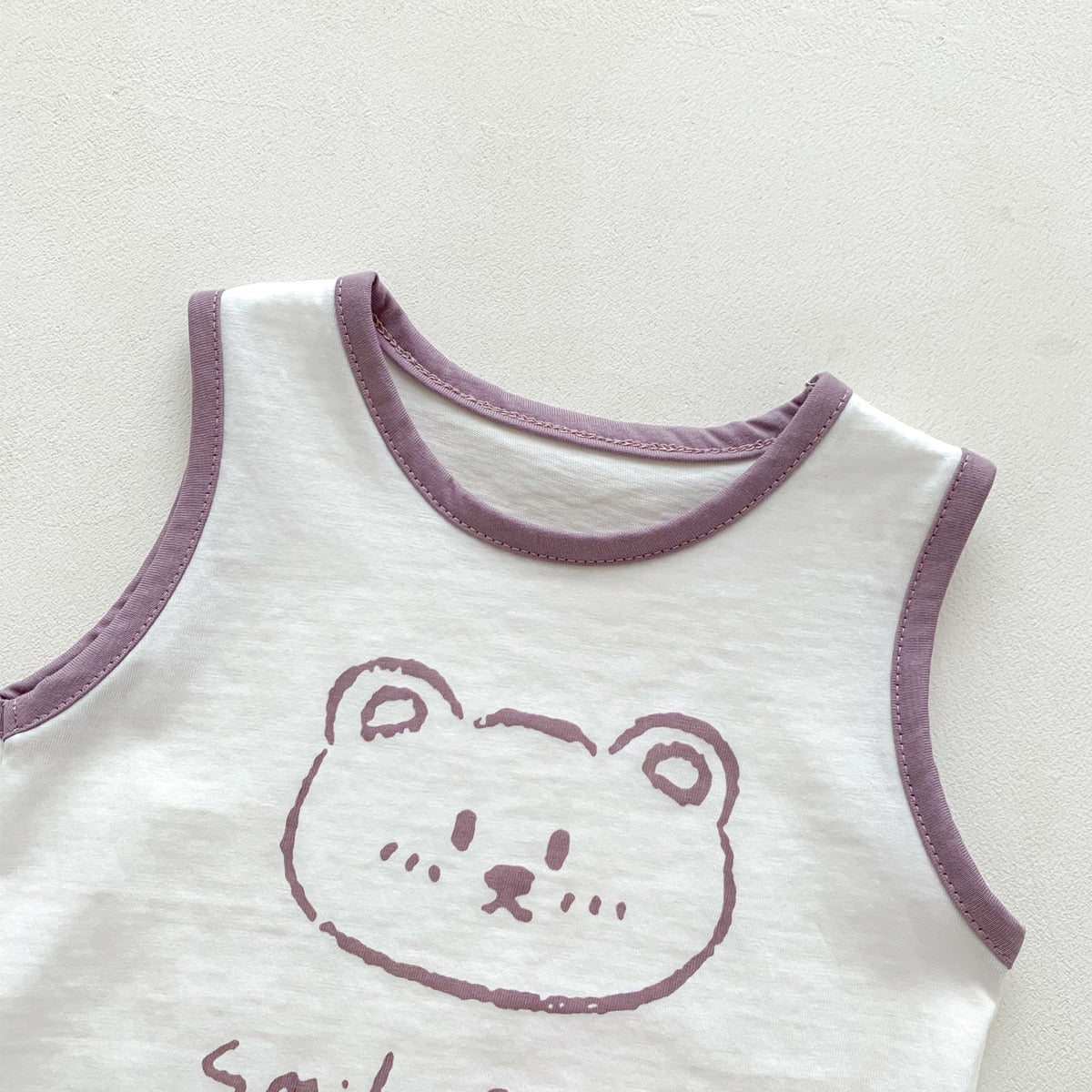 Smile Bear Tank & Shorts Set