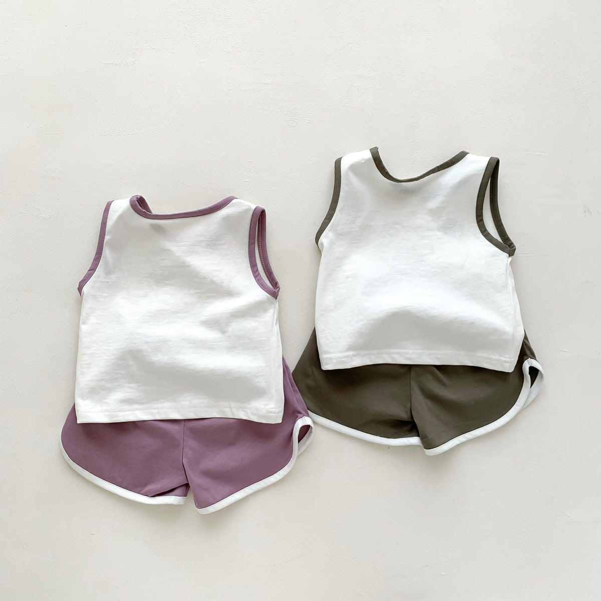 Smile Bear Tank & Shorts Set