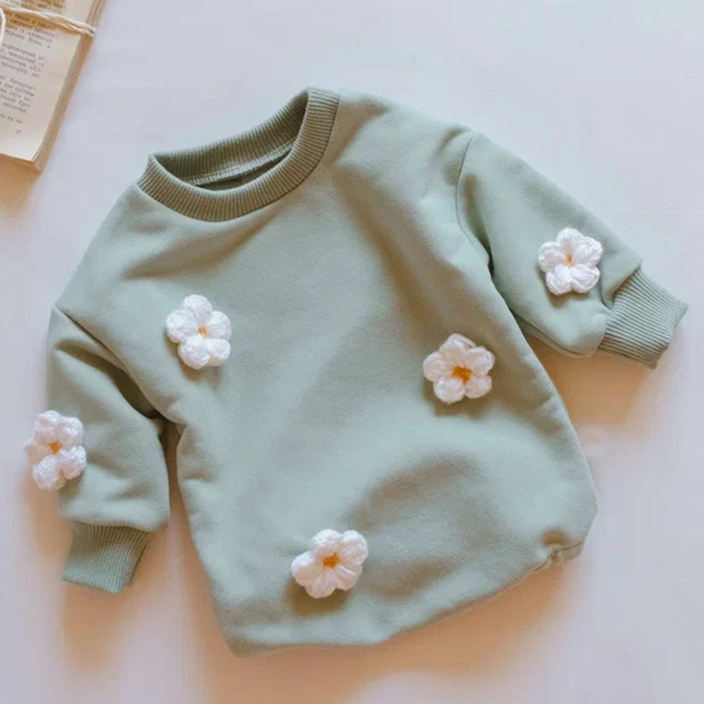 Cloud Sweatshirt Romper