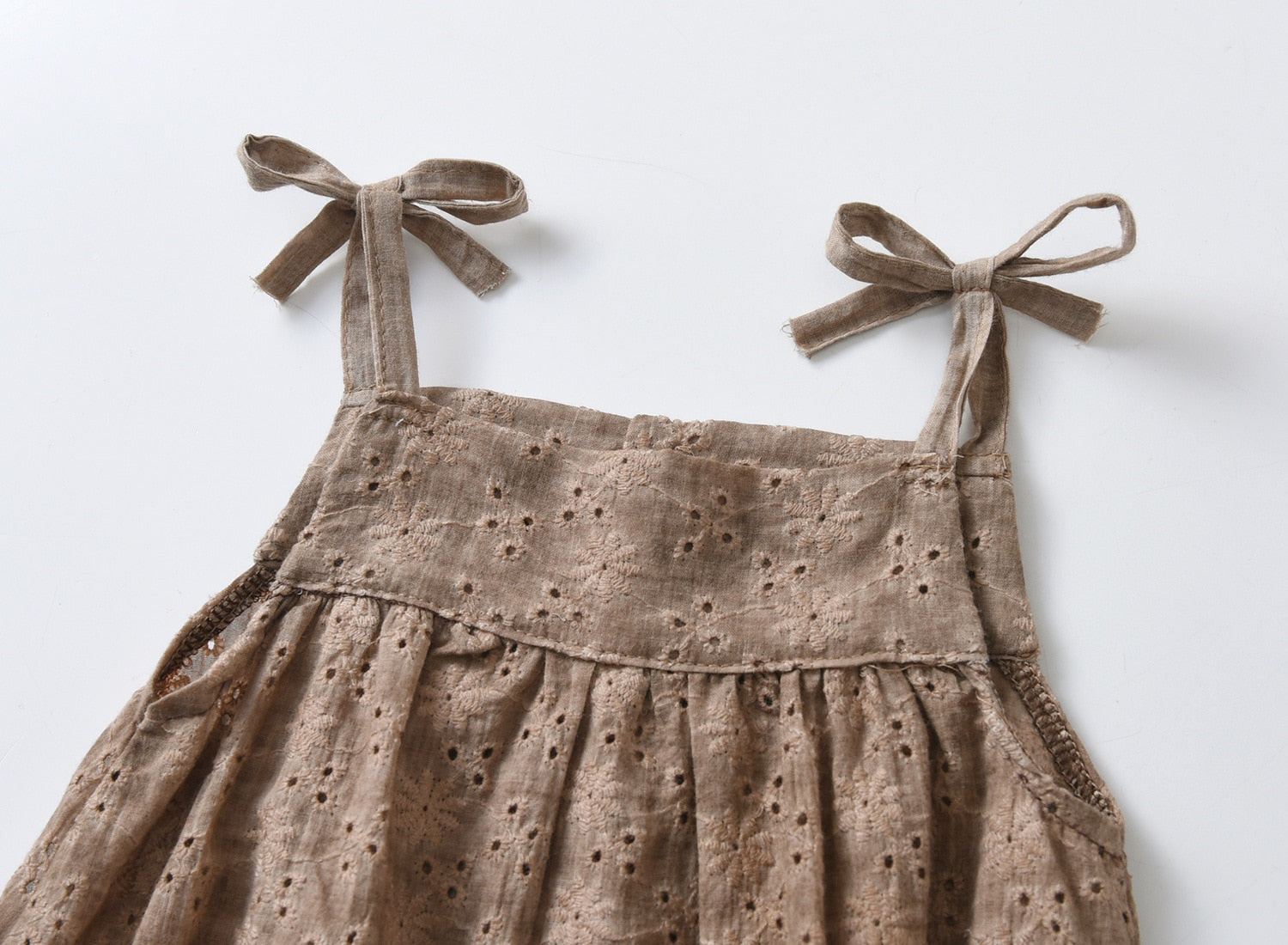 Lace Suspender Onesie